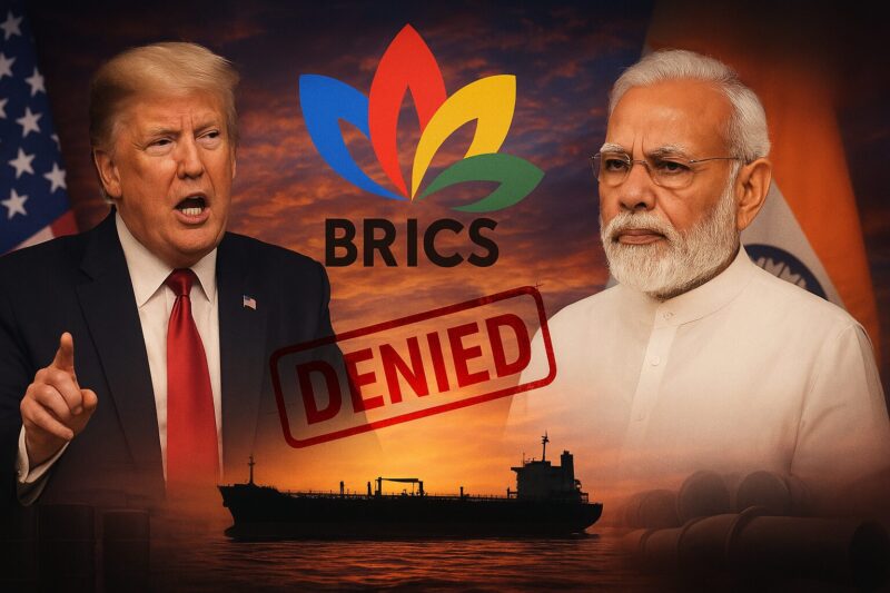 Trump Says India Will End Russian Oil Imports, New Delhi Denies