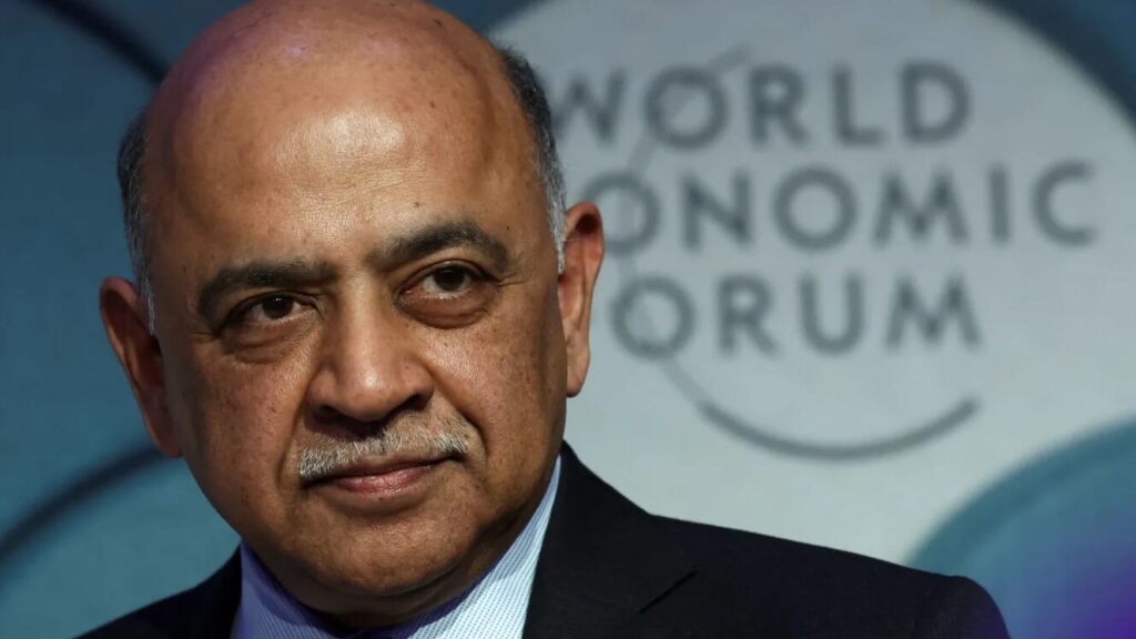  President and CEO of IBM Arvind Krishna attends the 55th annual World Economic Forum meeting in Davos