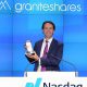 GraniteShares on podium nasdaq
