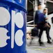 Opec logo on oil barrel