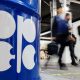 Opec logo on oil barrel