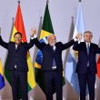 south america summit leaders flags