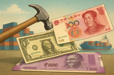US Dollar Indian Rupee Chinese Yuan Currency