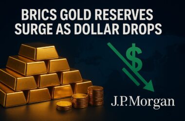 BRICS Gold Reserves Surge as Dollar Drops