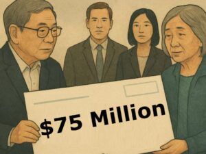 divorce case alimony $75 million chinese warren buffett lu juan zhao bingxian