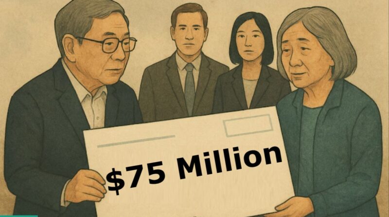 divorce case alimony $75 million chinese warren buffett lu juan zhao bingxian
