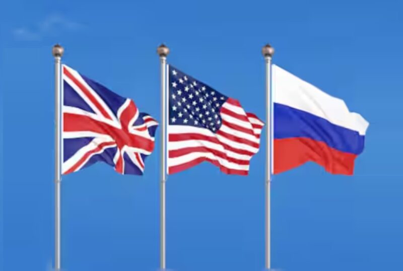 uk us russia flags