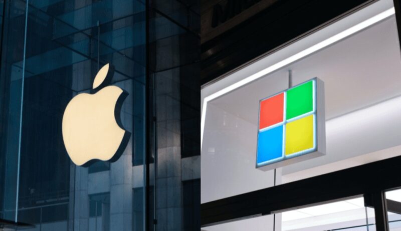 aapl msft stock apple microsoft