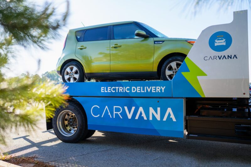 Carvana EV Delivery
