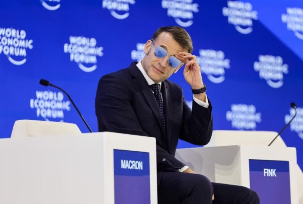 emmanuel macron davos 2026 wef