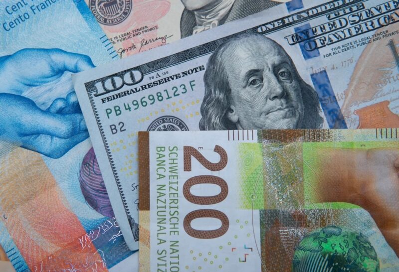 swiss franc us dollar currency