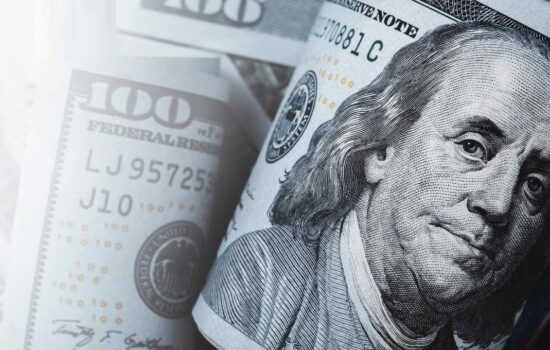 us dollar rolled bills