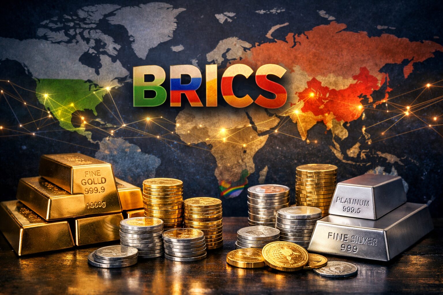 BRICS Precious Metals Exchange: Member Nations Move Toward Launch