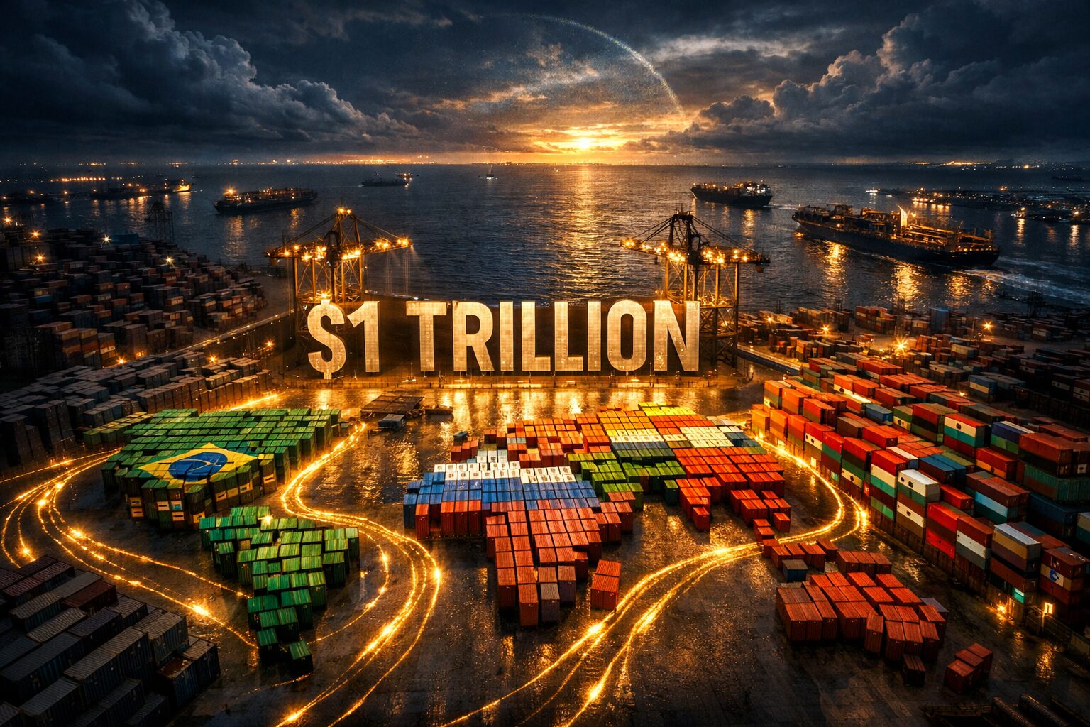 Historic BRICS Trade Turnover Exceeds US$1 Trillion