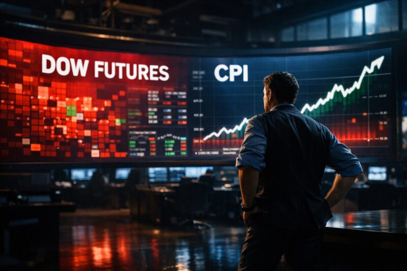 Dow Jones Stock Markets Futures Jump