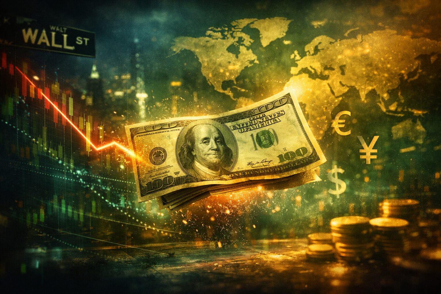Future of US Dollar: JPM Sees Falling Dollar Differently Than Wall Street