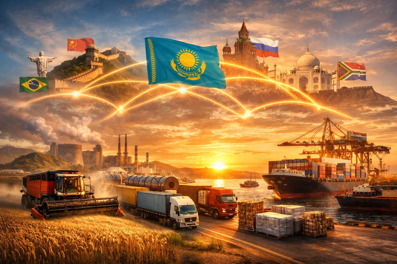 New Ministry Plan Boosts Kazakhstan’s Market & Exports Amid BRICS Links