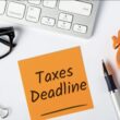 Tax filing deadline