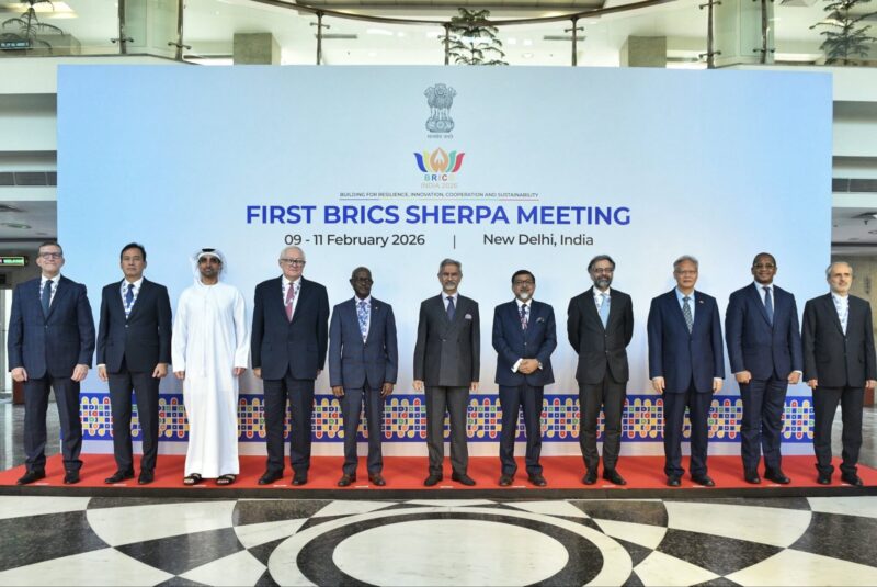 BRICS 2026 Sherpa summit in India, New Delhi