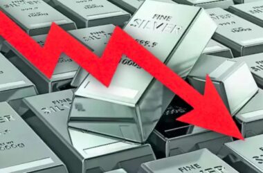 silver prices crash fall