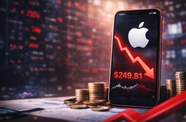 Apple Stock Falls Below $250