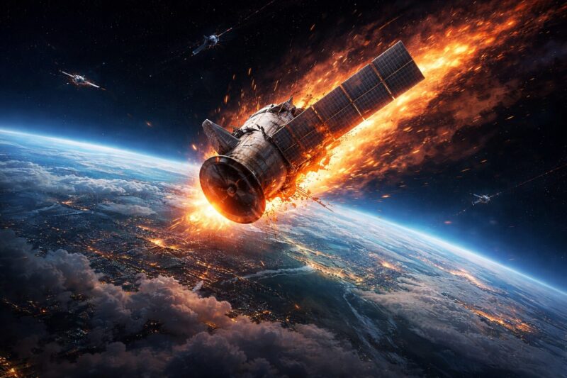 NASA Satellite Crashing Timeline Wrong by 8 Years, Wall Street Faces Impact
