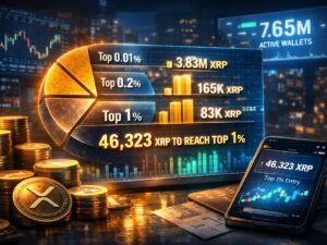 New XRP Rich List Reveals the Exact XRP Needed to Enter the Top 1%