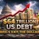 CBO Warns US Debt Will Reach $64 Trillion in a Decade, BRICS Cashes In