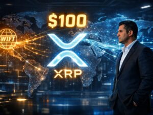 Bet-David Sees $100 for XRP on 5% SWIFT Share