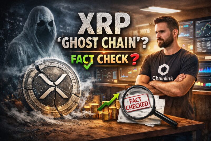 XRP Called ‘Ghost Chain’ by Chainlink Ambassador as Fact Check Hits