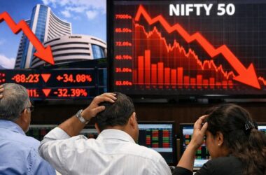 India Stock Market Sensex Nifty Crash