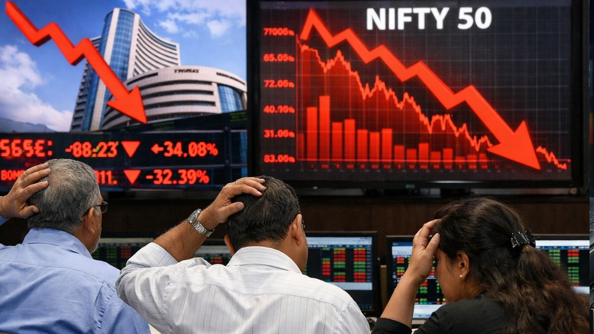 Indian Stock Market Crashes 1200 Points: Here’s What To Know