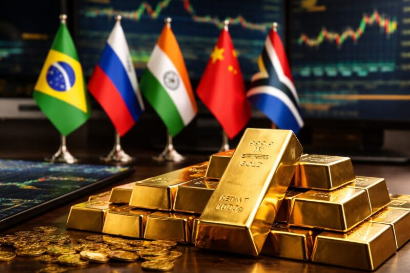 Why BRICS Nations Keep Buying Gold as Prices Hit $4,850