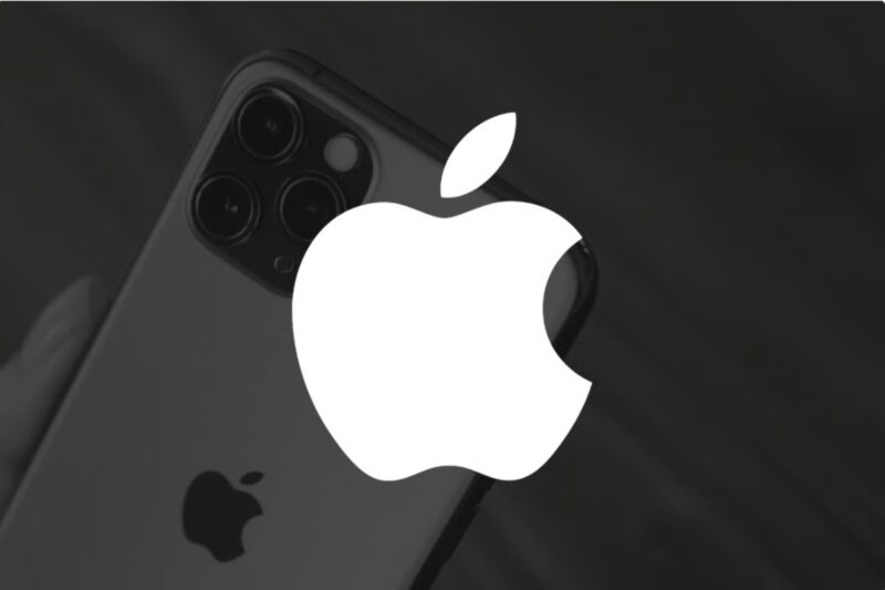 apple logo iphone