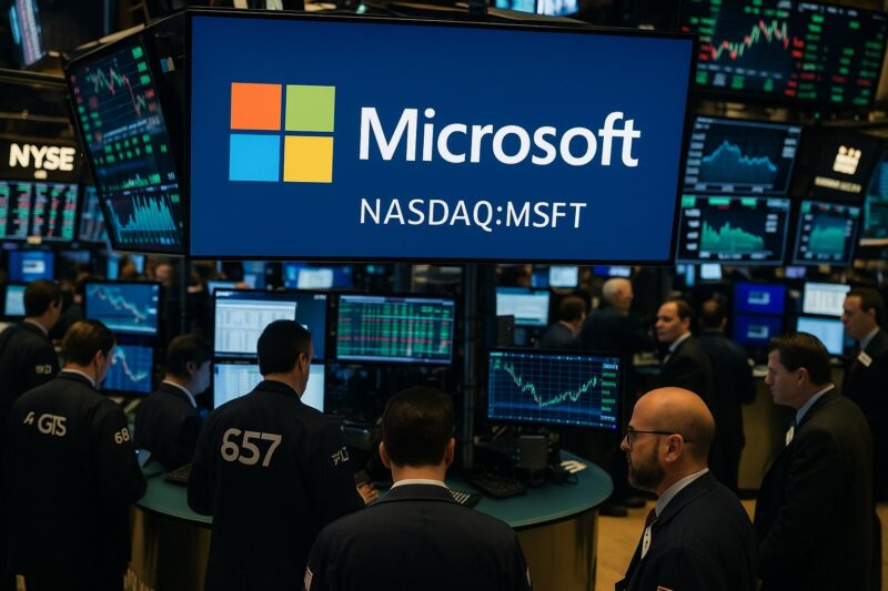 stock microsoft msft