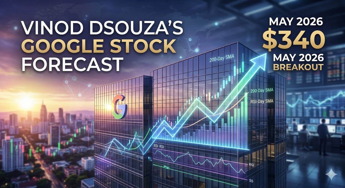 Vinod Dsouza’s Google Stock Forecast: May 2026 Could See $340 Breakout