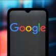 google logo on phone