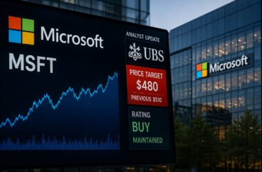 Is Microsoft Stock About to Rebound After UBS's Target Cut to $480