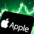 Apple AAPL Stock Green