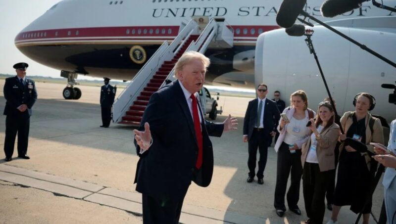 trump andrews air base