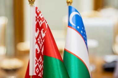 belarus uzbekistan flags