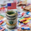 us dollar usa flag america