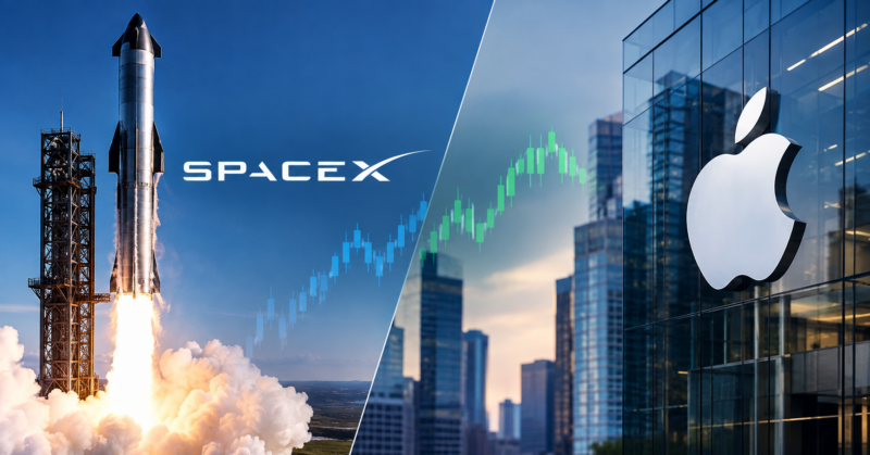 SpaceX vs. Apple One Looks Maxed Out While the Other Has Upside
