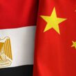 egypt china flag