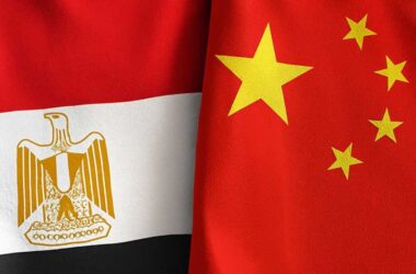 egypt china flag