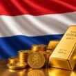 Netherlands gold flag