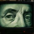 us dollar eyes usd currency tv screen